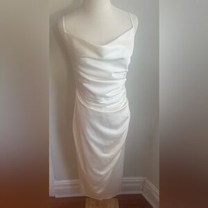 Laundry By Shelli Segal White Midi Dress